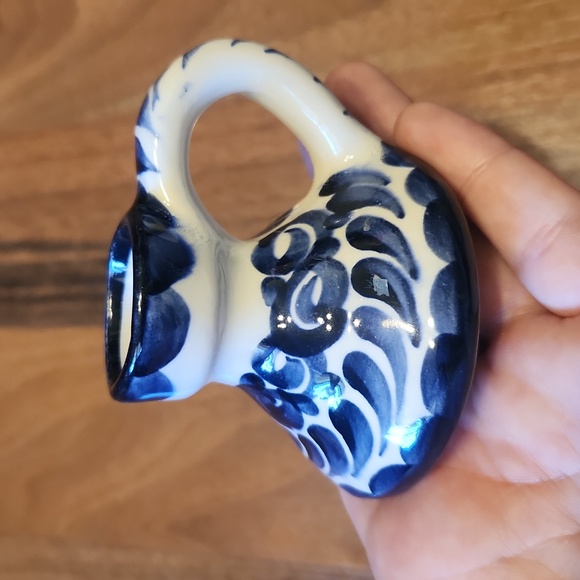 Arte Giancarlo Honduras Hand Painted Mini Flower Bud Vases, Set of Three - Picture 9 of 15